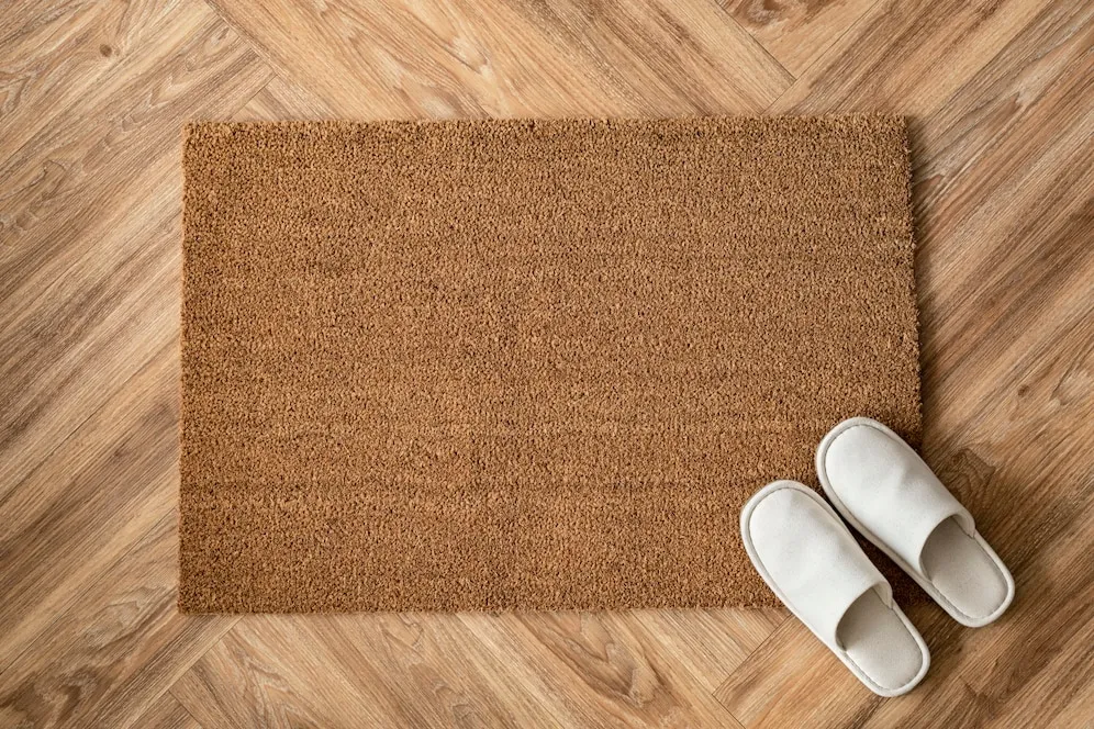 white-slippers-doormat